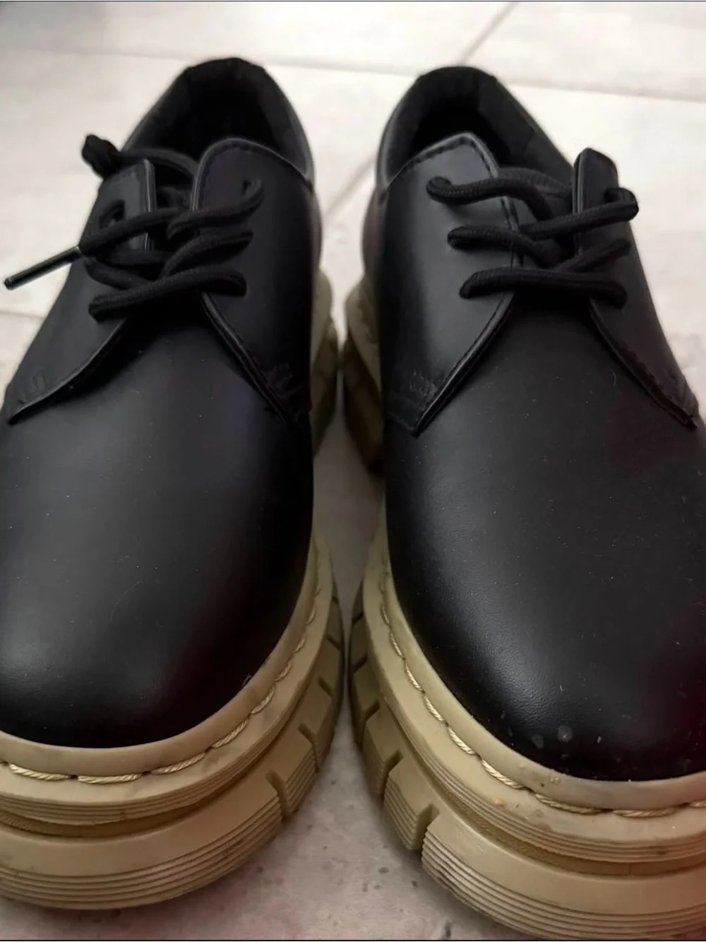 Dr. Martens black leather